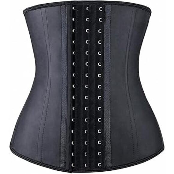 YIANNA Waist Trainer for Women Tummy Control Latex Underbust Waist Cincher Corse - Picture 2 of 5